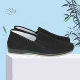 Zapatos de lona planos transpirables de tela de primavera para hombre